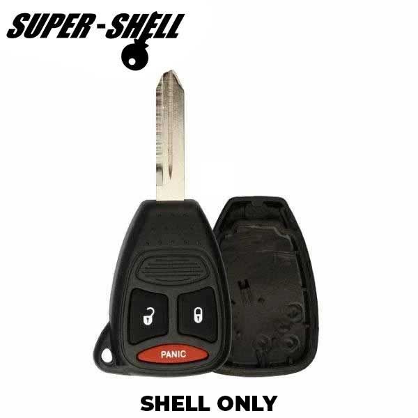 2004–2012 Chrysler / Jeep / Dodge  / 3-Button Remote Head Key SHELL / Y159 / KOBDT04A (RHS-CHY-082) - UHS Hardware