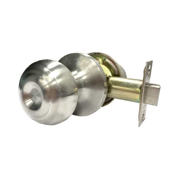 Premium Knob Set Lock - Passage - SS - Satin Silver - UHS Hardware