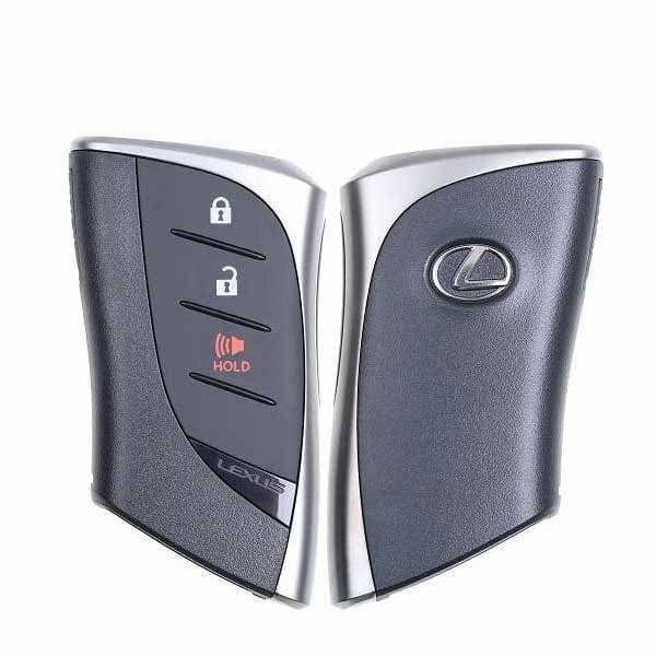 2019-2020 Lexus Ux200 Ux250H / 3-Button Smart Key Pn: 8990H-76010 Hyq14Fbf (Black Logo) (Oem)
