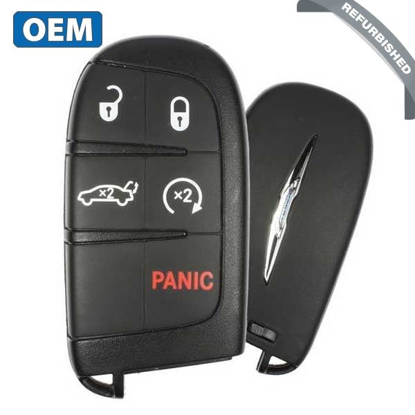 2015-2019 Chrysler 200 300 / 5-Button Smart Key / PN: 68155687AA / M3M-40821302 (OEM) - UHS Hardware