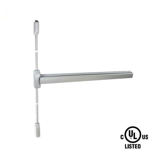 GAAB - T392-04  - Vertial Rod Exit Device - Modular and Reversible - Up to 36" Doors - Satin Chrome - UHS Hardware