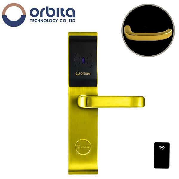 Orbita - E3042 - Mortise Hotel Lock - RFID - Optional Lever Style - 6 VDC - Optional Finish - Grade 2 - Hotel Door Locks - UHS Hardware