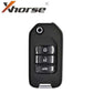 Honda Style / 3-Button Universal Remote Key for VVDI Key Tool (Wireless) - UHS Hardware