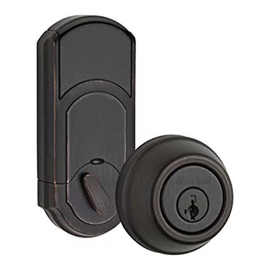 Kwikset - 910 - Signature Series Traditional Deadbolt w/ Home Connect - US11P - Venetian Bronze - UHS Hardware