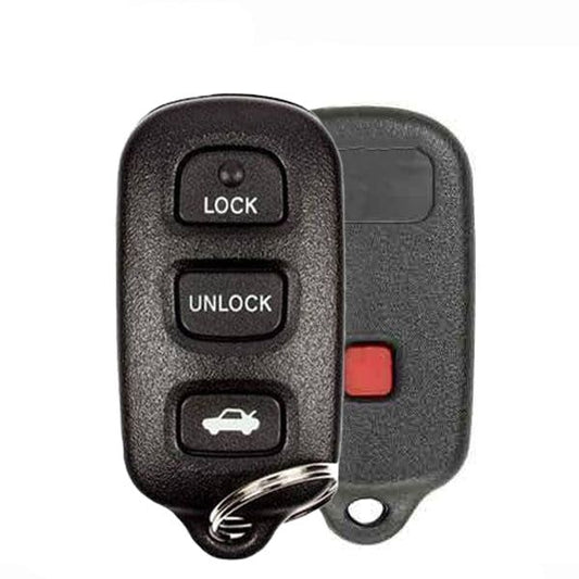 1998-2004 Toyota Avalon / 4-Button Keyless Entry Remote Pn: 89742-Ac050 Hyq12Ban (Oem Refurb)