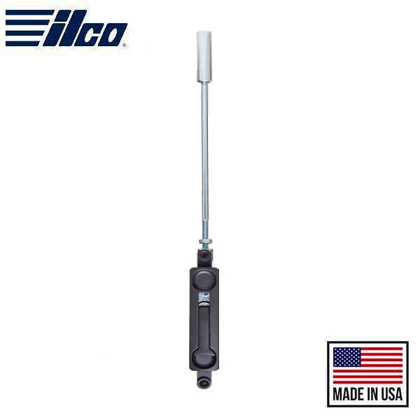 ILCO - Flush Bolt - 5/8" Throw - 1/8" Offset - 11" Rod - BLK - Black - Grade 1 - UHS Hardware