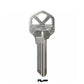 A1176KT-KW11 TITAN Key Blank - 6 Pin or Disc - ILCO - UHS Hardware