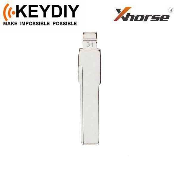 KEYDIY - HU66 - Flip Key Blade - #31 - For Xhorse / Keydiy Universal Remote Flip Keys - UHS Hardware