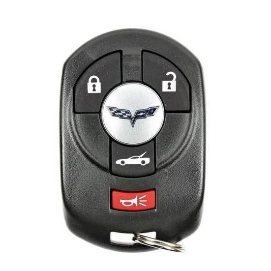 2005-2007 Chevrolet Corvette / 4-Button Keyless Entry Remote Pn: 10372541 M3N65981403 (Driver 1)