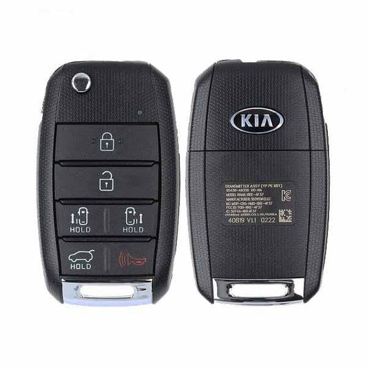 2019-2021 Kia Sedona / 6-Button Flip Key / PN: 95430-A9350 / TQ8-RKE-4F37 (YP PE 6BT) (OEM) - UHS Hardware