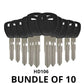 1997-2006 Honda Acura HD106 Transponder Key (BUNDLE OF 10) - UHS Hardware