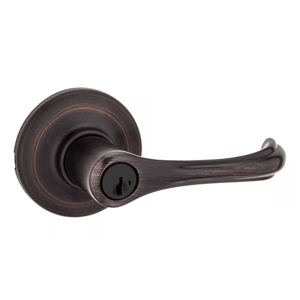 Kwikset - 409DNL - Commercial Dorian Lever - 11 - Venetian Bronze - SmartKey Technology - Entrance - Grade 3 - UHS Hardware