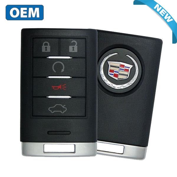 2008-2015 Cadillac CTS STS / 5-Button Smart Key / PN: 25943677 / M3N5WY7777A  (OEM) - UHS Hardware
