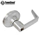 TownSteel - ED8900LS - Sectional Lever Trim - Storeroom - Nightlatch - LS Regal Lever - Non-Handed - Schlage SFIC Prepped - Compatible with Mortise Exit Device - Satin Chrome - Grade 1 - UHS Hardware