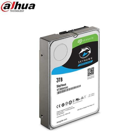 Dahua / Skyhawk / Surveillance Hard Drive / 3TB HDD / DH-ST3000VX009 - UHS Hardware