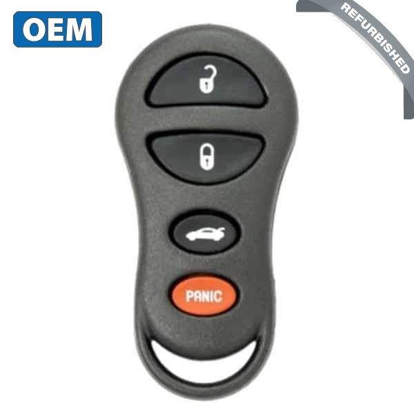 1998-2000 Chrysler Dodge / 4-Button FOB Keyless Entry Remote / PN: 4602268 / GQ43VT9T  (OEM) - UHS Hardware