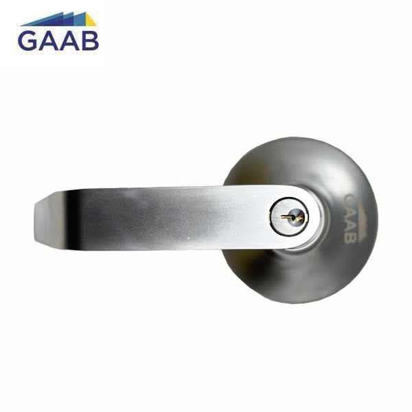 GAAB - T840M16 - Exit Device Trim Lever - Satin Chrome - Storeroom - Grade 1 - UHS Hardware