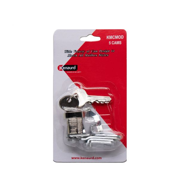 Premium Mailbox Lock - Universal Multi-Cam - Exterior - HL1 Keyway - US14 Bright Nickel - UHS Hardware