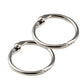 LuckyLine - 24602 - 2 Metal Binder Ring - (2 Pack) - UHS Hardware