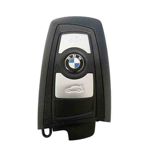 2013-2018 Bmw 7 / 5 3 Series 3-Button Smart Key Ygohuf5767 Fem 433 Mhz - Black Trim (Oem)
