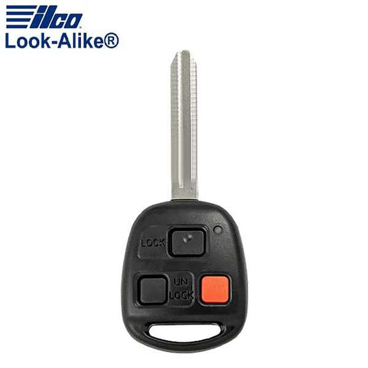1998-2002 Toyota Land Cruiser / 3-Button Remote Head Key / PN: 89070-60090 / HYQ1512V (AFTERMARKET) - UHS Hardware