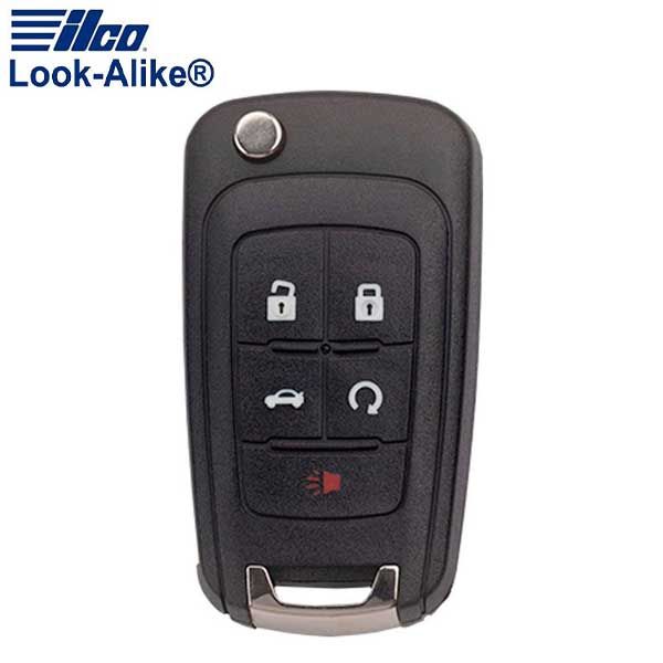 2010-2022 GM / 5-Button Flip Key / PN: 13504199 / OHT01060512 (AFTERMARKET) - UHS Hardware