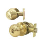 Premium Combo Lockset – Knob & Deadbolt – Polished Brass – PB – SC1 - UHS Hardware