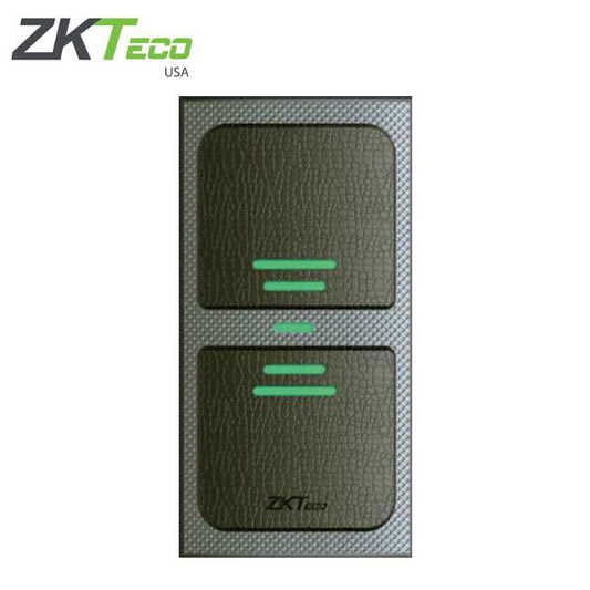 ZKTeco - KR500E - Outdoor / Indoor Weigand ID Reader - 26 Bit - 125 KHz Prox Card Reader - Mullion Mount - UHS Hardware