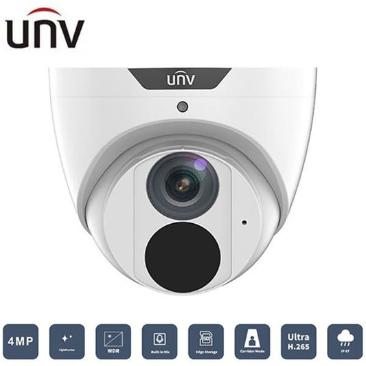 Uniview / IP Cameras / Eyeball / 2.8mm Fixed Lens / 4MP / Smart IR / IP67 / WDR / UNV-3614SB-ADF28KM-I0 - UHS Hardware