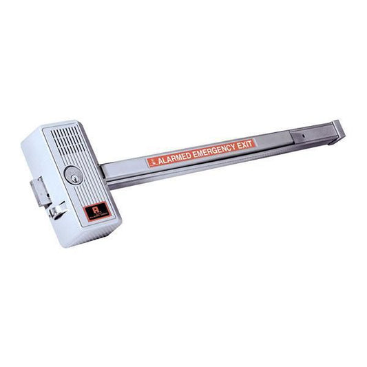 SirenLock Model 700 - Panic Bar / Exit Device - US28 Silver Finish (Alarm Lock) - UHS Hardware