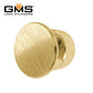 GMS Dummy  Rim Cylinder - 1-1/8" - US3 - Polished Brass - UHS Hardware
