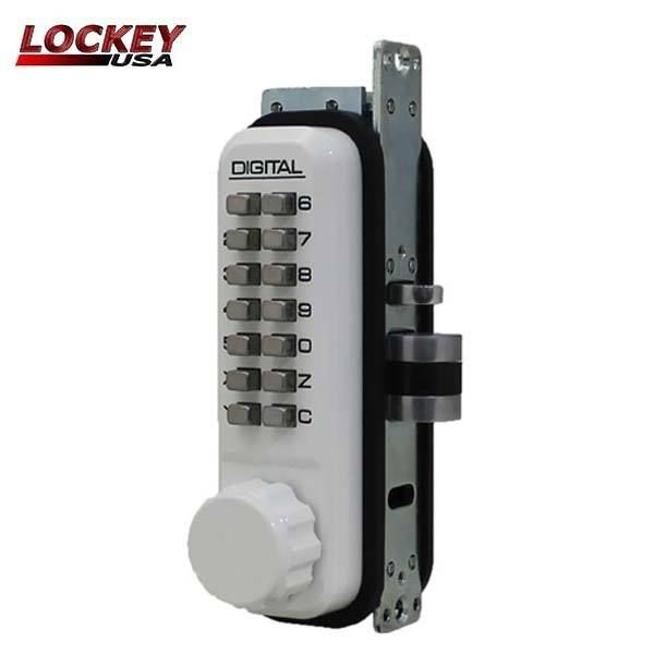 Lockey - 2930-DC - Narrow-Stile Mechanical Keypad Keyless Knob - Passage - Double Combination - UHS Hardware