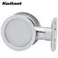 Kwikset - 93340  - Round Pocket Door Lock - Passage - 26D - Satin Chrome - UHS Hardware