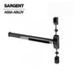 Sargent - 8710F - Surface Vertical Exit Rod - Passage (Exit Only) - 36" x 84" - Black Suede - Fired Rated - Grade 1 - UHS Hardware