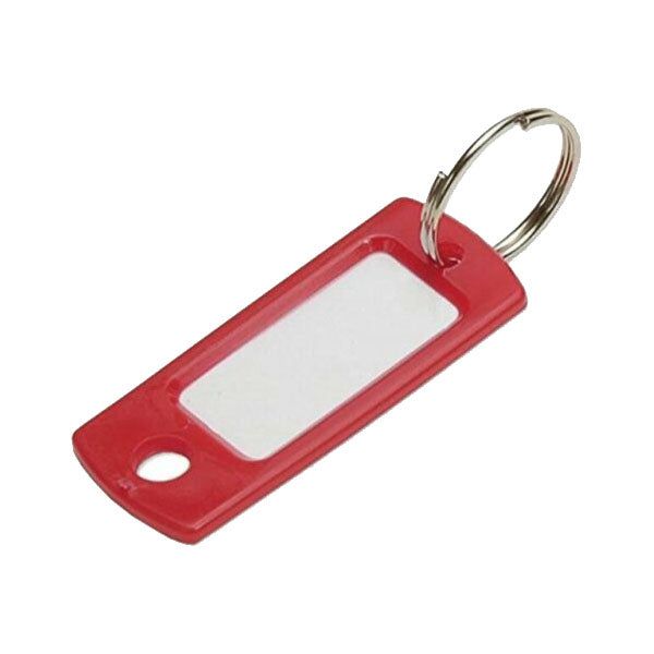 LuckyLine - 16970 - Key Tag with Ring - Red - UHS Hardware