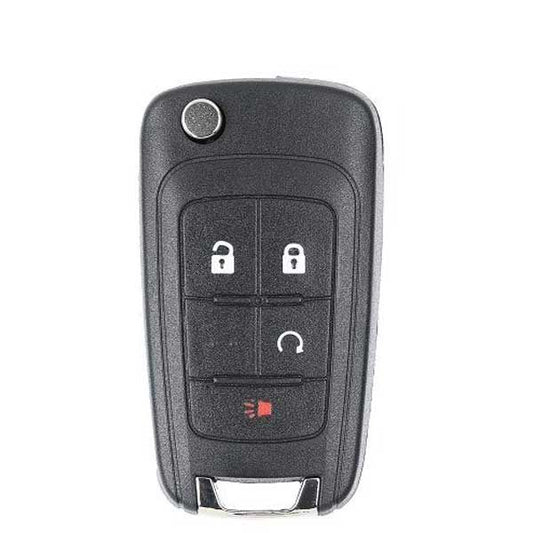 2010-2017 GMC Terrain / 4-Button Flip Key / PN: FLIP-GM-4B2HS/ OHT01060512 (AFTERMARKET) - UHS Hardware