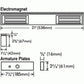 Seco-Larm - Double Door Maglock - 1.200 lb Holding Force per Door - Sensor Status LED - UL Listed - UHS Hardware