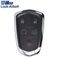 2015-2020 Cadillac / 5-Button Smart Key / PN: 13598538 / HYQ2EB (AFTERMARKET) - UHS Hardware