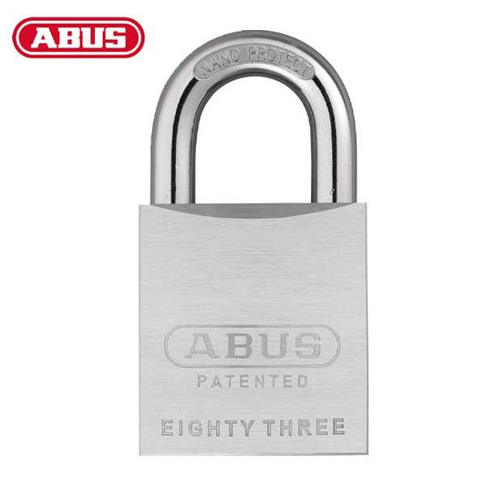 Abus - 83/50-300 - Chrome Plated  Brass Padlock - S2 - Schlage C  - 5/6 Pin - Rekeyable - 1-57/64" Width - UHS Hardware