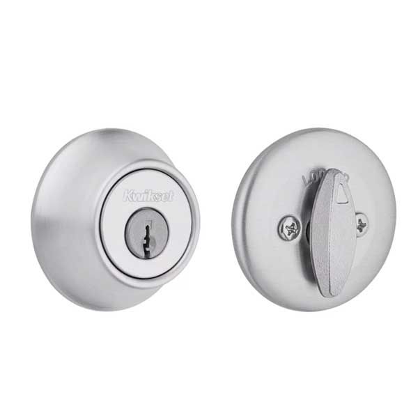 Kwikset - 660 - Residential Deadbolt - Single Cylinder  - Satin Chrome - Grade 3 - UHS Hardware