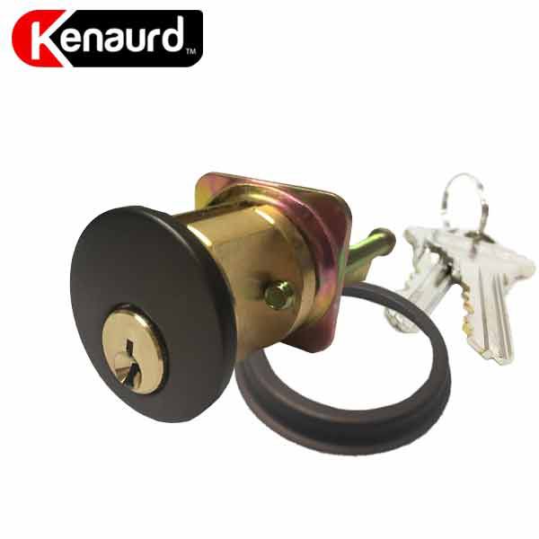 Premium Rim Cylinder – 10B – Oil Rubbed Bronze – (SC1 / KW1) - UHS Hardware