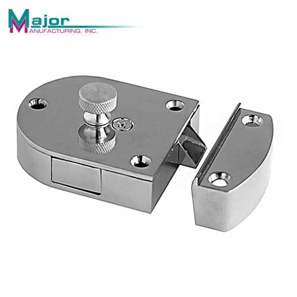 Major Mfg - S200-SPA - Secret Gate Latch - Plated Chrome Finish - UHS Hardware