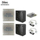 Ditec - W6-133 - Wireless Push Button Activation Kit - 2- 4.5" push plates  2 - mounting boxes  2 - transmitters  & 1 receiver - UHS Hardware