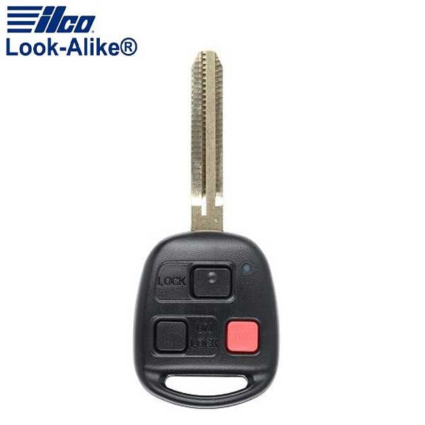 2003-2009 Toyota / 3-Button Remote Head Key / PN: 89070-60750 / HYQ1512V (AFTERMARKET) - UHS Hardware