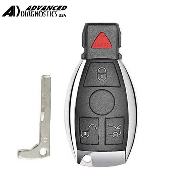 1996-2014 Mercedes Benz / 4-Button Fobik / IYZ-3312 / 315MHz or 433MHz (AFTERMARKET) - UHS Hardware