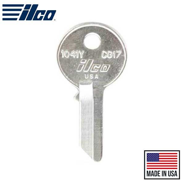 1041Y-CG17 CHICAGO Key Blank -  ILCO - UHS Hardware