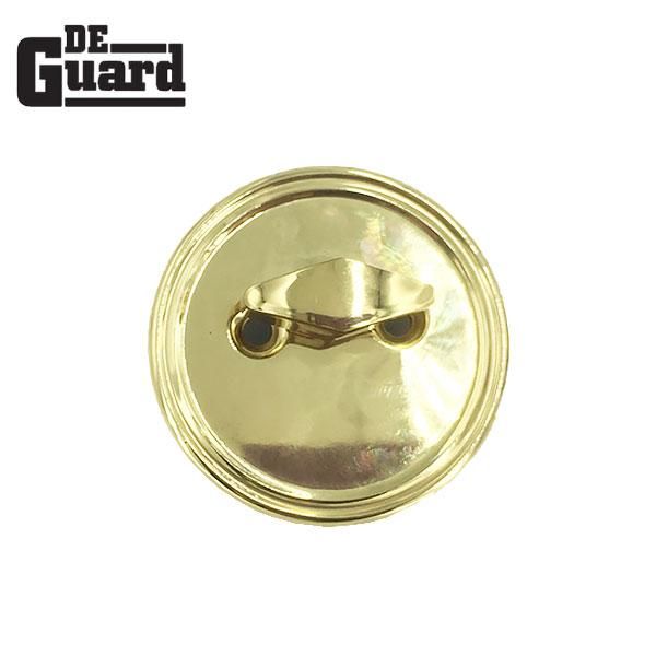 Premium Single Cylinder "Spin To Lock" Deadbolt - Polished Brass - Grade 3 - SC1 - UHS Hardware