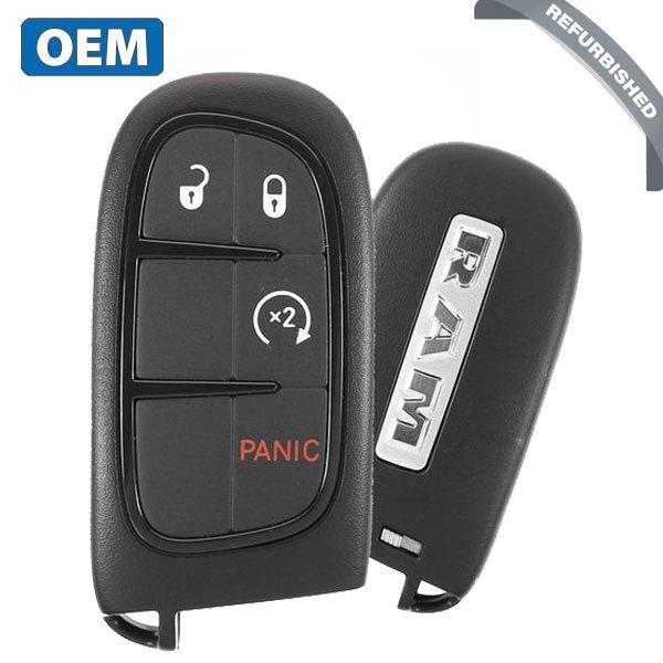 2013-2018 Dodge Ram / 4-Button Smart Key / PN: 56046956AA / GQ4-54T (OEM Refurb) - UHS Hardware