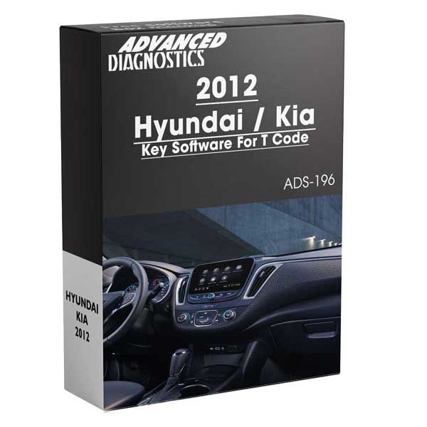 Advanced Diagnostics - ADS196 - 2012 - Hyundai / Kia Key Software For T Code - PRO Level Only - Category B - UHS Hardware