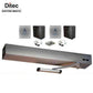 Ditec - EZ 36  Wireless Automatic Door Kit - PULL Arm - Universal Straight Arm - 39" Header (36" Door) -  Clear Coat - - For Single Doors - UHS Hardware